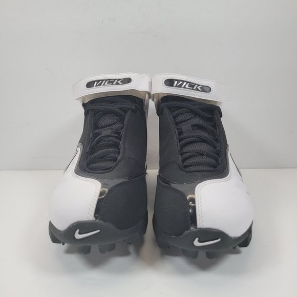 Nike Air Zoom Vick 2007 Men\'s Black White Football Cleats 315777-001 US Size 9 main image 6